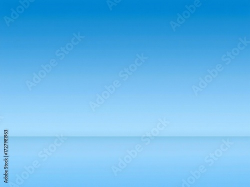 Abstract gradient of light blue to deep blue sky