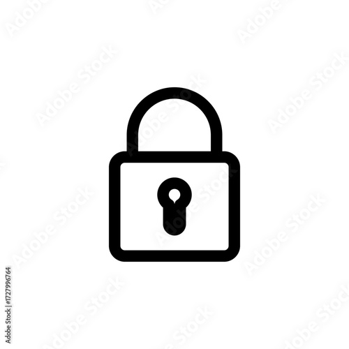 Lock Icon for Security and Access