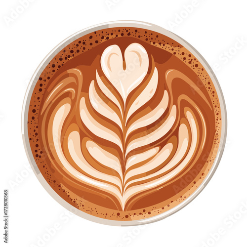 Detailed Dairy Surface Illustration