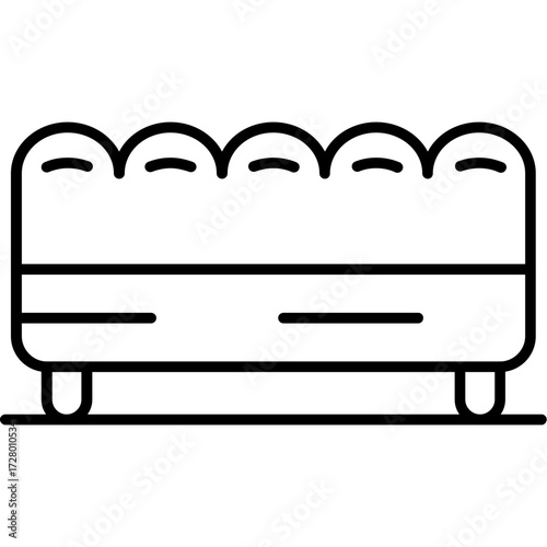 Pouf Outline Icon