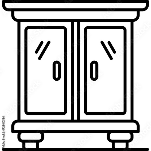 Cabinet Outline Icon