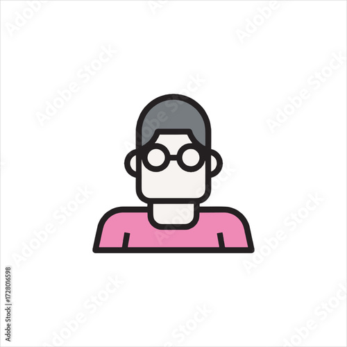 Man with Glasses