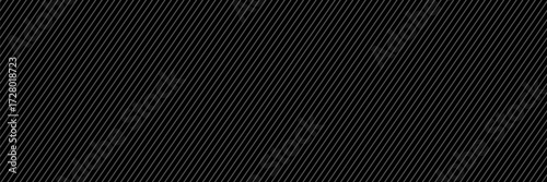 Thin slash line seamless pattern. Repeated fine diagonal lines background. Pinstripe wallpaper.