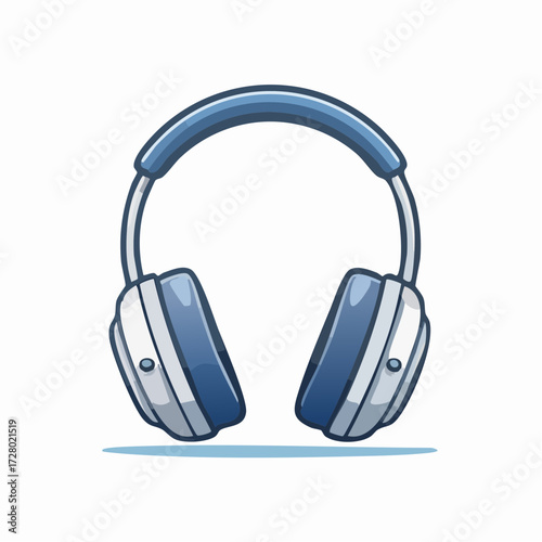 headphones isolated on white background