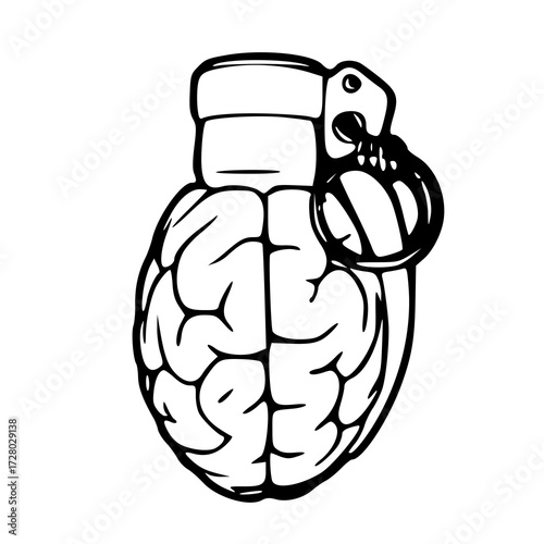 brain grenade for intellectual explosion