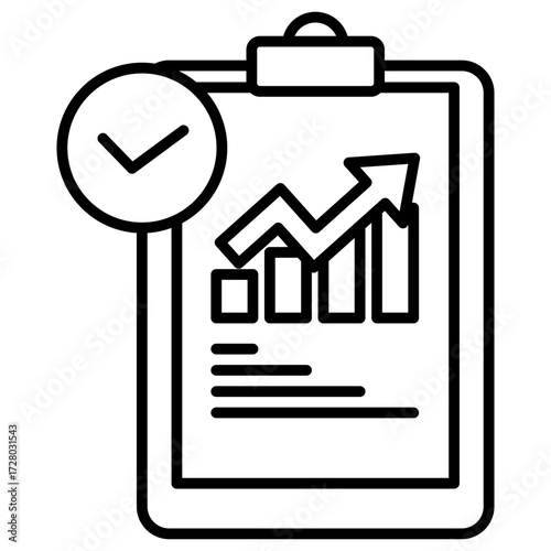 Review Outcome Outline Icon