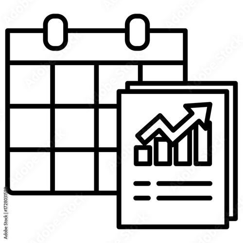 Annual Review Outline Icon