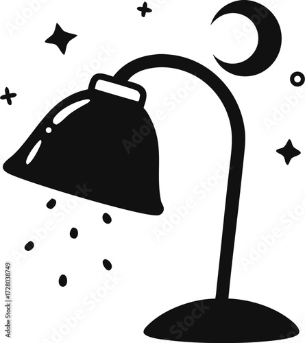 Nightstand Lamp for Bedtime Reading Doodle
