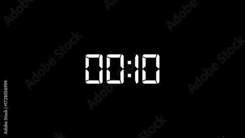 Fifteen Seconds Countdown Animation