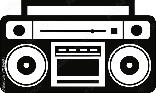 Retro Music Player with Cassette