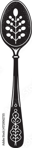  Antique Spoon Vector – Elegant Cutlery Icons 