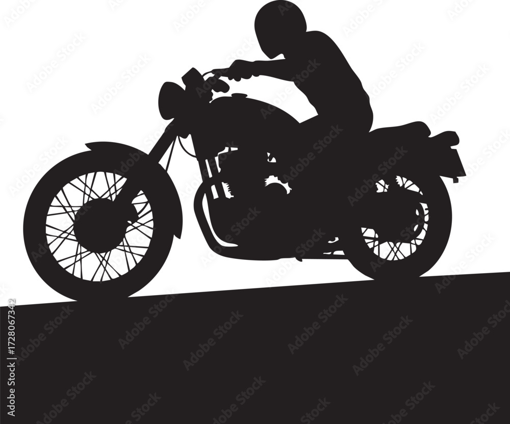 Fototapeta premium Black Silhouette Vector Collection