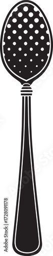 Antique Spoon Vector– Elegant Cutlery Icon