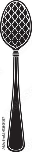 Antique Spoon Vector– Elegant Cutlery Icon