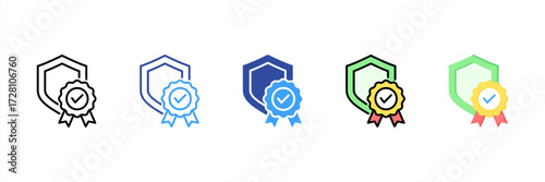 Authenticity Multi Style Icon Set