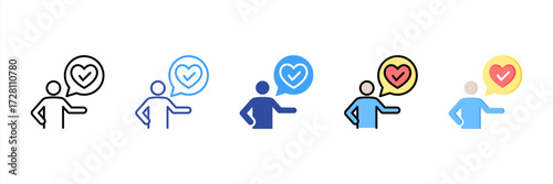 Acceptance Multi Style Icon Set