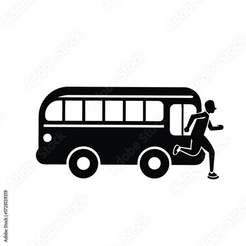 vector illustration of school bus