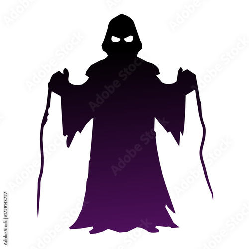 Halloween Monster Silhouette