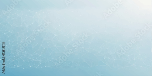 Abstract blue grunge background texture resembling a cold winter sky with frozen water and white snowflake patterns