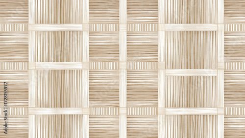Hand-drawn seamless pattern brush strokes forming vertical and horizontal stripes background 
