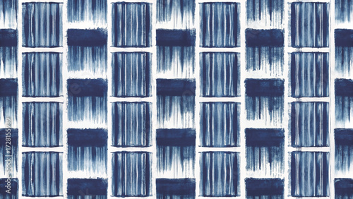 Hand-drawn seamless pattern brush strokes forming vertical and horizontal stripes background 

