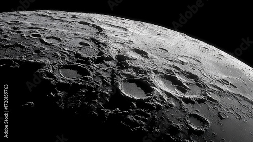 Explore a stunning high-resolution image of the moon’s surface, showcasing detailed craters, textures, and lunar landscape. Perfect for astronomy, science, and educational use.
