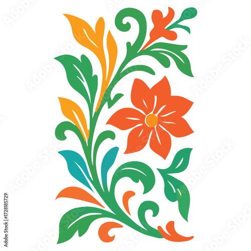 Modern Batik java Ornament
