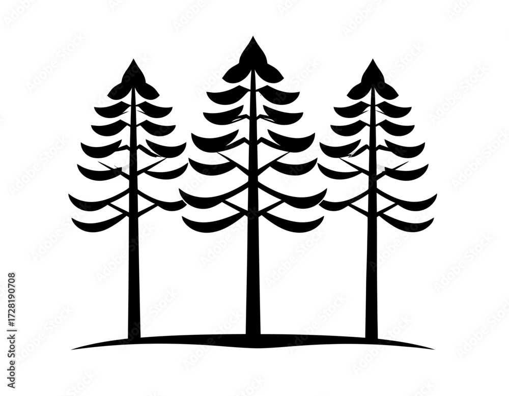 Obraz premium trees in winter