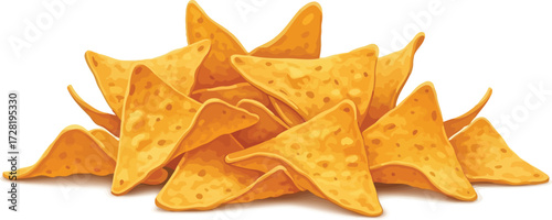 nachos and corn chips