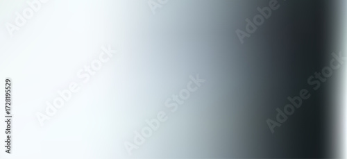 Gradient abstract silver fluid background, foil blend, metal mirror texture blurred smooth, gray color design. Chrome mesh modern wallpaper or banner poster cover. Vector illustration.