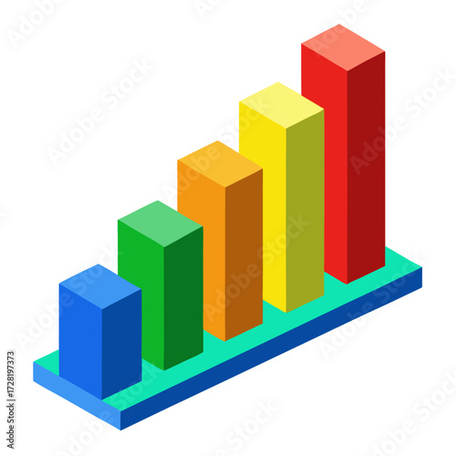 Free Download 3d business graph - GFXLoad