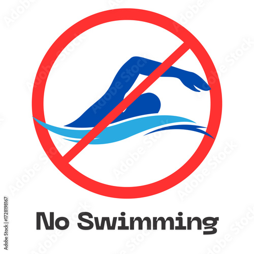 no swimming sign,  no swim, no swimming, no, alert, attention, warning, warning sign, swimming pool sign, swim, swimming, vector, ilustration, picture, no sign