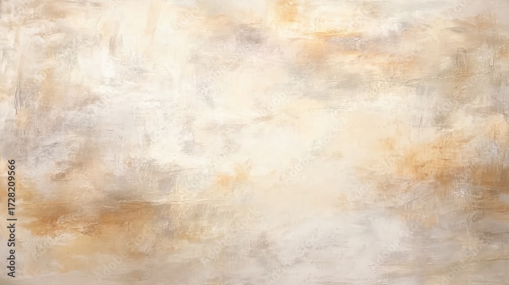 Fototapeta premium Pale orange oil paint brushstrokes abstract pattern for wallpaper. Ideal for digital and print media.