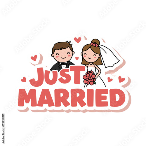 Writing just married