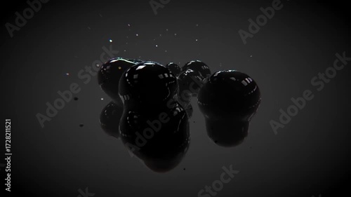 Abstract beat audio visualization DJ VJ loop  