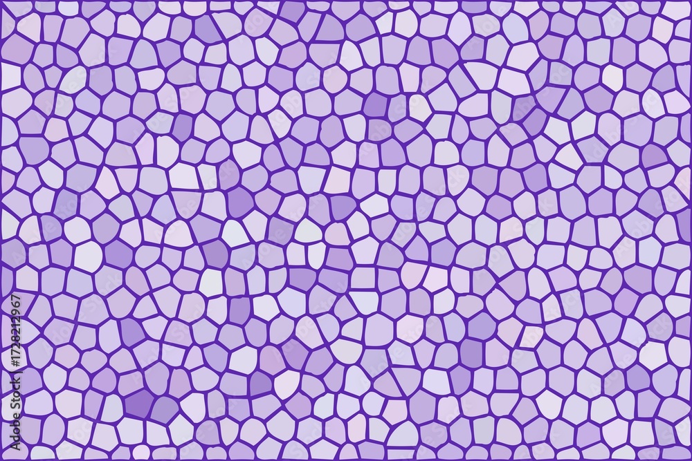 Fototapeta premium Purple mosaic stained glass abstract texture background