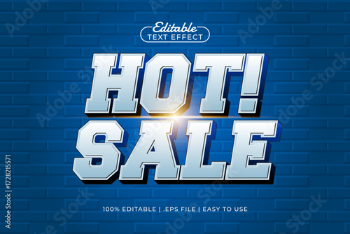 hot sale editable text effect
