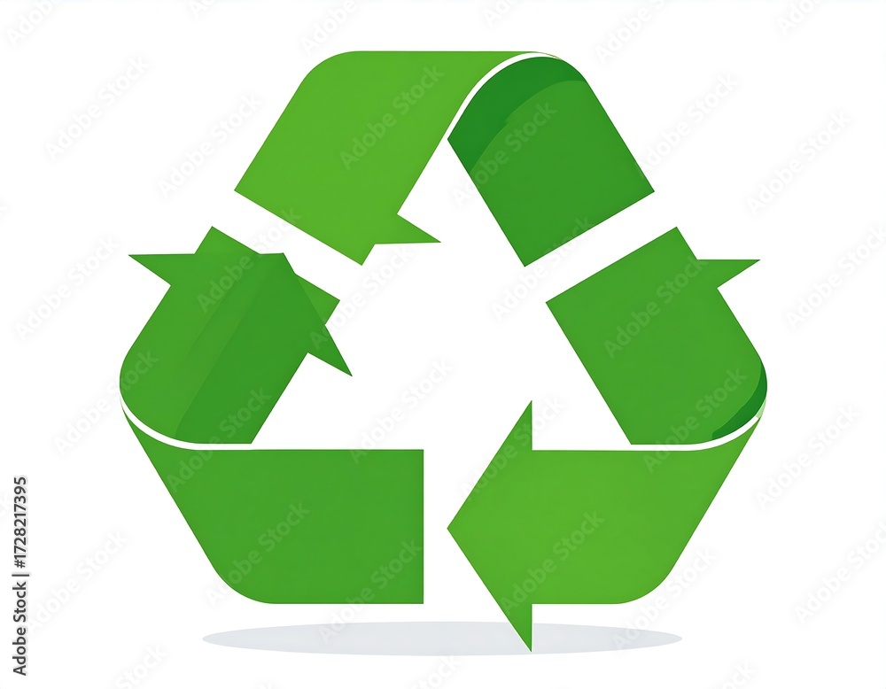 Obraz premium Sustainable Circularity Symbol Graphic Design