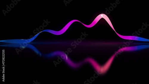 Equalizer beat audio visualization DJ VJ loop 