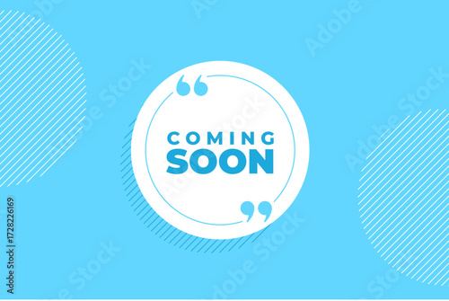 coming soon promo background for new arrival or release