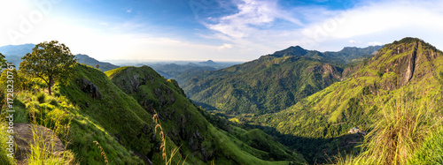 Mini Adams Peak, Ella in Sri Lanka.