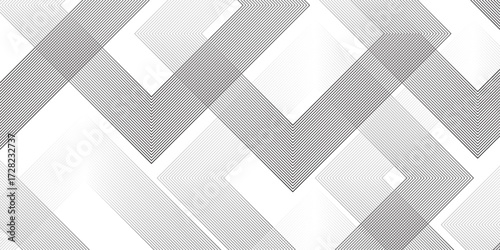 Geometric diagonal oblique vector curve gradient black and white graphic stripe line. Repeated fine diagonal lines Thin slash line stripes diagonal vector elegant background.	
