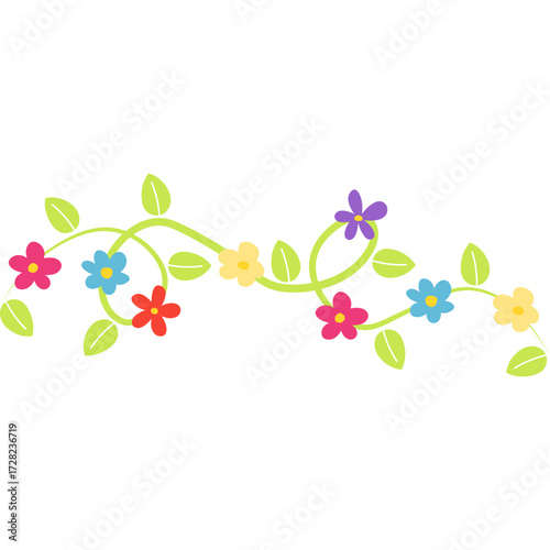 Spring Flower Decoration Vine