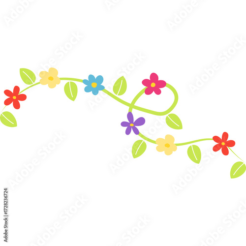 Spring Flower Decoration Vine