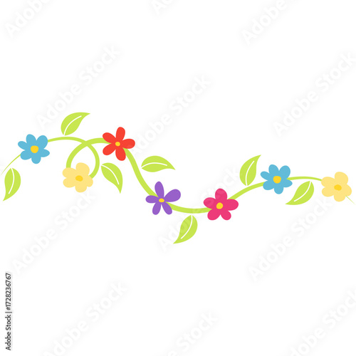 Spring Flower Decoration Vine