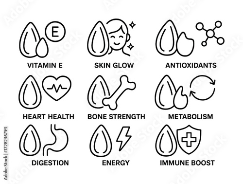 Health benefits of vitamin e: skin glow, antioxidants, heart health, bone strength, metabolism