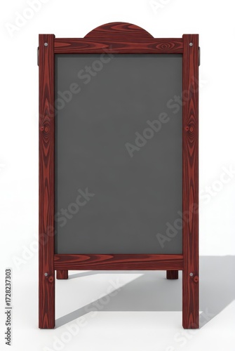 Engaging street art event vibrant city square creative chalkboard sign urban environment eye-level view marketing concept