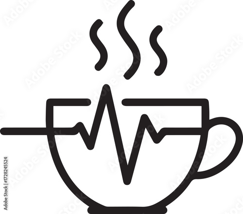 Revitalize your morning routine with a vibrant cup of coffee energizing your day, perfect for lifestyle blogs, health and wellness promotions or creative projects