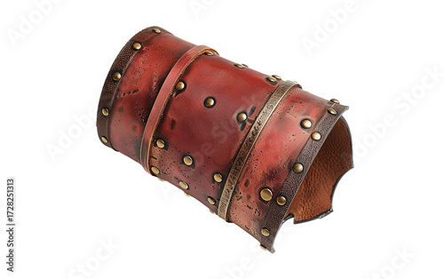 Modern Armor Style Wrist Accessory on white background
