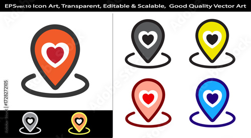 Editable EPS Illustrator Health Fitness Medical Icon Vector Art Design for Wellness and Branding